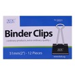 Kck Binder Clips 51MM 12PCS NO.2051