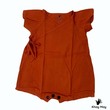Khay May Warp-Up Romper Small Size Orange