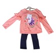 Mustard Sorbet Toddler Girl Set L/S KR-14(12-36M)