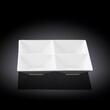 Wilmax Divided Square Dish 6IN (15CM) (3PCS) WL - 992017