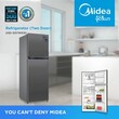 Midea Two Door Refrigerator 203LTR HD-307WEN(V)