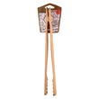 City Selection Wooden Food Tong