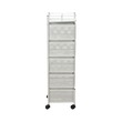 Multi Trolley 5Steps 28X28X93CM CNS-3-5 (Square)