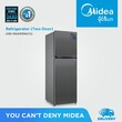 Midea Two Door Refrigerator 236L HD-346WEN(V)