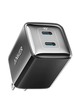 Anker 521 Charger (Nano Pro) USB PD 40W USB-C Rapid Charger, Equipped with PowerIQ 3.0 (Gen2), PSE Technology Standards, Compatible with iPhone 14, MacBook Air, and Other Devices (Black)