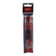 Unimax Gel Pen Max Gel 0.5 3PCS Red