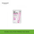 Thefaceshop Official The Solution Double-Up Firming Face Mask(Gz) 8806182594830