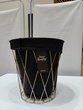 LHI237BLK Lock & Lock Laundry Basket With Bag ( Small ) 330x330x330MM (Black)