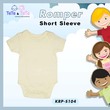 Te Te & Ta Ta Short Romper Short Sleeves Yellow 0-3 Months (3Pcs/1Set) KRP-S104