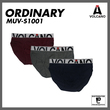 VOLCANO Ordinary Series Men's Cotton Boxer [ 3 PIECES IN ONE BOX ] MUV-S1001/S