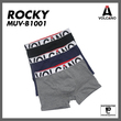 VOLCANO Rocky Series Men's Cotton Boxer [ 3 PIECES IN ONE BOX ] MUV-B1001/M