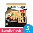 Nissin Japanese Ramen Kyushu Black 106Gx5PCS