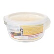 LLG822 Lock & Lock Boroseal Heat Resistant Glass Round 400ML