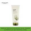 Thefaceshop Official Herbday 365 Master Blending Facial Foaming Cleanser Aloe & Greentea 8806182588167