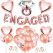 Carryall Myanmar Rose gold Engaged set  Proposal03