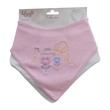 Lilsoft Infant Girl Bib 2PCS LI-8209