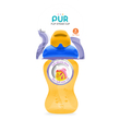 Pur Flip Flap Straw Cup 8OZ / 250ML (9005) (Assorted Color: Pink/Orange/Green)