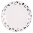 Borosil Fluted Universe Quarter Plate 7.5IN