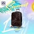 Beluga 24 Inches Luggage Rose Lady Black