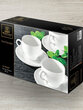 Wilmax 8OZ, 220ML Tea Cup & Saucer WL-993009RС