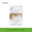 Thefaceshop Real Nature Rice Face Mask(Gz) 8806182590214