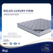 Deluxe Luxury Firm Mattress King (6'x6.5"x8.5") Gray