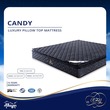 Candy Mattress King (6'x6.5"x9") Black
