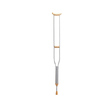 Medlife Push Button Aluminium Crutches No.404007