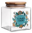 New World  Glass Jar  H5062