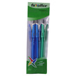 Flex Office Ball Pen Blue 3PCS (Best Style)