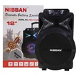 Nibban Portable Battery Speaker PBS-1230W2LT