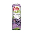 Fan 100% Fruit Juice Red Grape 1LTR