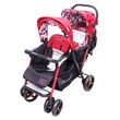 Lucky Baby Twin Stroller -Red NO.516478