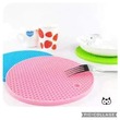 Silicon အပူခံပြားအဝိုင်း 16 CM KPT-0058 (အပြာရောင်)