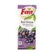 Fan 100% Fruit Juice Red Grape 250ML