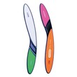 Titania Nail Buffer 4PCS 1204B (Orange and Pink, Green and White)