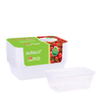 DDT Take Away Rectangular Food Container 650ML 10PCS L011201-2