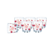 New World  Glass Cup  6073-6