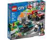 Lego City Fire Rescue & Police Chase 295PCS (5+Age/Edages) 60319