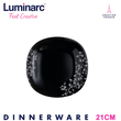 Luminarc Tempered Ombrelle Black Soup Plate 21CM