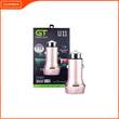 Green Tech GTCC-U11-RG 3.1A Car Charger(Dual USB,Blue LED)Rose Gold 60 X 25 X 20 MM 695989