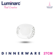 Luminarc Tempered Ombrelle Blanc Dinner Plate 27CM