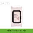 Thefaceshop Official Rice Water Bright Cleansing Wipes 8806182573156