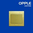 OPPLE OP-C021012A-J-GOLD (1Gang 2Way) Switch and Socket (OP-21-102)