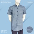 Cottonfield Men Short Sleeve Printed Shirt C01 (Medium) 222221011