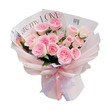 Wish For You  Pink Roses Bouquet 0019