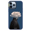 If I Were a Minimalist Person Phone Case (Blue) iPhone 14 Pro Max By Creative Club Myanmar