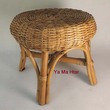 Mushroom Stool Lemon Yellow