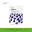 Thefaceshop Official Real Nature Mask Sheet Blueberry 8806182590245
