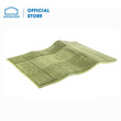 MAT510GRN Lock & Lock Memory Foam Bath Mat, Stripe, Size S